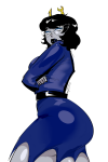  2023 aranea_serket arms_crossed dancestors dream_ghost fullres low_angle lysanthum nsfw_source solo starter_outfit 