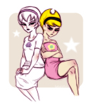  crossover rose_lalonde sitting starter_outfit the_grim_adventures_of_billy_and_mandy 
