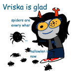  bree halloweenstuck solo spiders text vriska_serket 