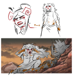  2024 alternate_hair blood crying damara_megido dancestors dream_ghost fashion fullres headshot image_manipulation invincible low_angle lying melerbytes rufioh_nitram sketch starter_outfit text 