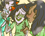  jade_harley nepeta_leijon officepapermouth olive_garden scratch_and_sniff shipping terezi_pyrope 
