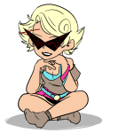  casual fashion lil_hal lustral roxy_lalonde sitting 
