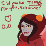 0u0 2011 aradia_megido deleted_source fullres godtier headshot heart maid nsfw_source planetofjunk punstuck solo text time_aspect valentinestuck
