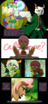  blood callie_ohpeee calliope comic land_of_light_and_rain lands roxy_lalonde scrunch skaia trickster_mode trollified white_magnum 