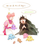  adventure_time crossover dogtier flafly godtier jade_harley squiddles witch word_balloon 