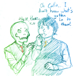  au calliope crossover harry_potter inverts jane_crocker no_glasses shipping skull_candy 