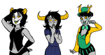  blush cosplay crossover facepaint fantroll rocky_horror_picture_show specialsari transtuck 