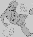  2026 blush casual dogtail dogtier fullres grayscale heart jade_harley karkat_vantas mistigri0000 monochrome sitting sketch 