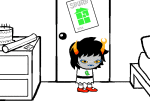  2026 animated aranea_serket bed cake dancestors frigiddoctoratus fullres image_manipulation jaggy_lines john's_house kid_symbol page_one sburb_logo solo sprite_mode text 
