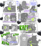 2025 cat_hat comic emoji equius_zahhak fullres gamzee_makara grayscale heart highlight_color homepic6 hug monochrome nepeta_leijon sopor_pie starter_outfit sweat text vomit