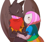  2016 bec_noir blush clownmantis fullres harlequin_uniform jack_noir ms_paint paint_it_black profile queen's_ring scars sovereign_slayer spade starter_outfit 