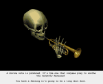  animated crossover instrument meme parody skull_trumpet skulls text wariofan63 