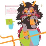  ! 2026 body_modification feferi_peixes fullres jaggy_lines psidon's_entente sanestartistt solo starter_outfit weapon word_balloon 