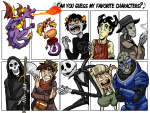  arms_crossed crossover deponia discworld don&#039;t_starve fallout karkat_vantas mass_effect meme mirra-mortas nightmare_before_christmas over_the_garden_wall rayman scythe spyro 