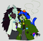 2023 aspect_symbol cat_hat clouds clubs diamond dogtier fashion freckles fullres heart heart_aspect jade_harley jaggy_lines kid_symbol kittypeb rainbow spade starter_outfit word_balloon zodiac_symbol