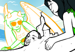  2025 casual davepetasprite^2 fullres jade_harley jaggy_lines ocean seagulls sg-s3c sprite text transtuck 