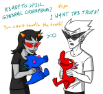  bromance coley-wog dirk_strider ghost_in_the_smell scalemates smuppets starter_outfit terezi_pyrope 