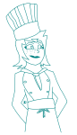 2026 20sstuck freckles fullres hat humanized jaggy_lines lineart monochrome native_source no_glasses scoundrellyfeline solo terezi_pyrope transparent wip