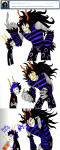 2011 ancestors arms_crossed ask beverage comic faygo fullres gamzee_makara grand_highblood makaras starter_outfit text ximerika