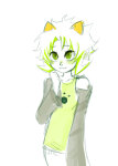  2012 casual fashion fullres ikimaru limited_palette nepeta_leijon no_hat sketch solo 