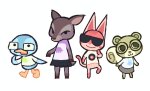  2026 animalstuck beta_kids dave_strider fullres jade_harley john_egbert rose_lalonde starter_outfit sukaikuro 