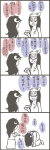  2014 aradia_megido comic equius_zahhak fullres grayscale kneeling language:japanese mask q-dormir starter_outfit sweat text translated word_balloon 