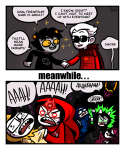  adventurerashley ancestors bromance comic crocker_corruption dave_strider dogtier godtier grimbark heart_aspect her_imperious_condescension holding_hands hope_aspect jade_harley jake_english jane_crocker karkat_vantas knight life_aspect maid page red_knight_district rogue roxy_lalonde smiling_karkat space_aspect the_truth tiaratop void_aspect witch word_balloon 