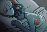 awolcarbonate bed dave_strider karkat_vantas red_knight_district shipping twitter