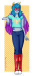  2015 blush casual fashion fullres glassesswap grubscars loopusomg pastel_goth solo transparent vriska_serket 