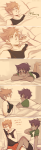 2016 barefoot bed blush comic dirk_strider freckles fullres ikimaru jake_english lying no_glasses on_stomach profile pumpkin_patch redrom shipping sitting sleeping starter_outfit strong_tanktop text