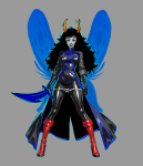 2025 admiralexclipse ancestral_awakening ancestral_awakening_sword fullres jaggy_lines no_glasses solo vriska_serket wings_only