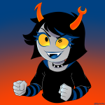  2026 8bitkitten candy_timeline fullres homestuck:_beyond_canon solo starter_outfit vriska_maryam-lalonde 