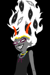  2023 alternate_hair charliesinfern0 feferi_peixes fullres grimdark horrorterrors jaggy_lines solo starter_outfit 