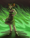  2013 damara_megido dancestors fashion fire formal fullres miupoke smoking solo 