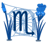  2018 barzum-and-baizli flowers fullres monochrome theme_coloring transparent web zodiac_symbol 