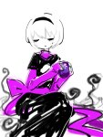 2025 black_squiddle_dress cueball fullres muffin_puppi rose_lalonde sitting solo