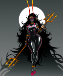  2025 admiralexclipse ancestors body_modification fullres her_imperious_condescension imperial_trident jaggy_lines solo starter_outfit 