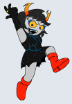  2026 aranea_serket crossover dancestors frigiddoctoratus fullres jaggy_lines midair mindfang_dress parody ring_of_life scribble_mode solo sonic_the_hedgehog 