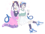  2016 casual dancestors fashion freckles fullres hat kneeling leijons meulin_leijon nepeta_leijon request rydas_and_ninjettes shipping sitting tiloulou 