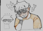  ... 2025 art_program_in_frame blush dave_strider fullres heart onlysushicat sketch solo 