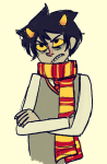  arms_crossed crossover harry_potter karkat_vantas shelby solo 