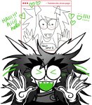  ! 2026 anonymous_artist blush dogtier emoticon franeensies fullres godtier heart jade_harley sketch solo space_aspect text witch word_balloon 