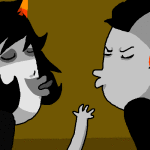 2011 animated babinani fullres gamzee_makara headshot hive jaggy_lines near_kiss pbj profile redrom shipping starter_outfit tavros's_hive tavros_nitram text