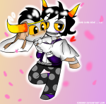2011 blush carrying crossdressing emoticon fashion flowers formal fullres gamzee_makara heart honk jaggy_lines pbj redrom rinny shipping tavros_nitram text wedding