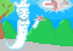  2015 battlefield blood clouds dad fedora fullres lying nannasprite panel_redraw pixel solo sprite sprite_pendant sunil-b trees 