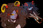  2026 aradia_megido art_dump back_angle dead_aradia fullres headshot inauguraldeath oblique_angle solo starter_outfit text 