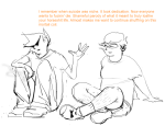  2026 body_hair dirk_strider fullres grayscale jane_crocker lineart monochrome prospitruledersedrool sitting smoking text the_truth 