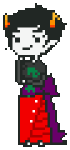  2012 animated blood feastings fullres gash_sash kanaya_maryam pixel rainbow_drinker solo starter_outfit transparent walksprite 