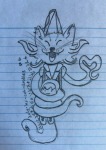 2025 carrying fullres grayscale heart hug jaspersprite language:alternian lineart monochrome rose_lalonde scoundrellyfeline size_difference sprite starter_outfit text