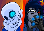  2020 artificial_limb crossover eyepatch fluorite_octet fullres illegal_vriska mebi pir8_coat undertale vriska_serket 